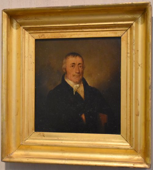fine oil portrait of thomas higham of bramfield - CATEGORY: ANTIQUE ART - DATED REGENCY