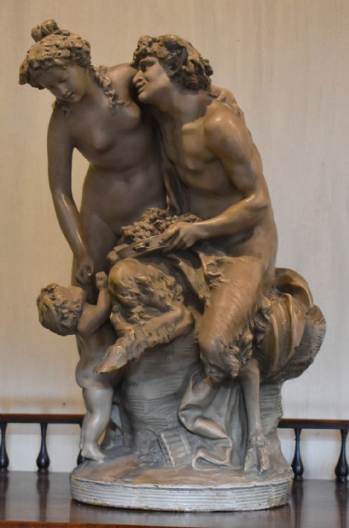 PLASTER FIGURE GROUP AFTER CLODION - ADDITIONAL PHOTO 1