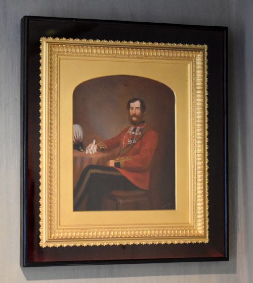 fine victorian oil portrait of a military gentleman - CATEGORY: ANTIQUE ART - DATED 1890