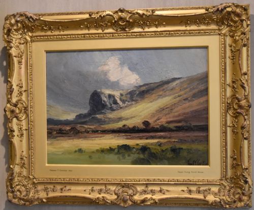 SUPERB PAIR OF LANDSCAPE OIL PAINTINGS BY FRANK T CARTER - ADDITIONAL PHOTO 7