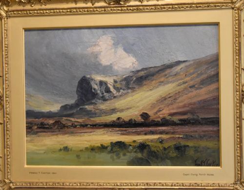 SUPERB PAIR OF LANDSCAPE OIL PAINTINGS BY FRANK T CARTER - ADDITIONAL PHOTO 8