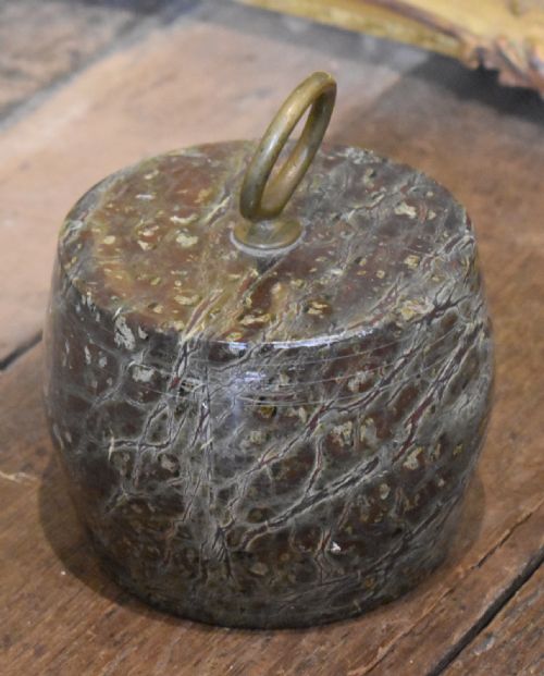 VICTORIAN CORNISH SERPENTINE DOORSTOP - ADDITIONAL PHOTO 1