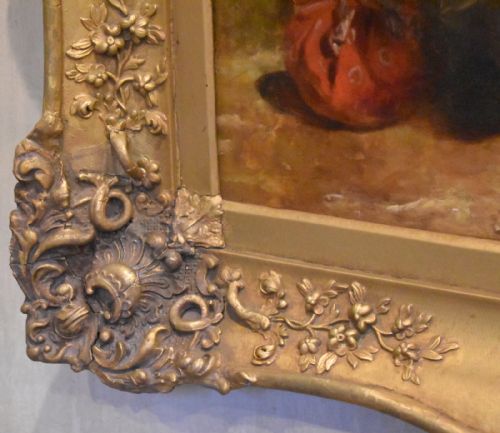 LARGE OIL PAINTING A MOMENTS REST BY THOMAS KENT PELHAM - ADDITIONAL PHOTO 9
