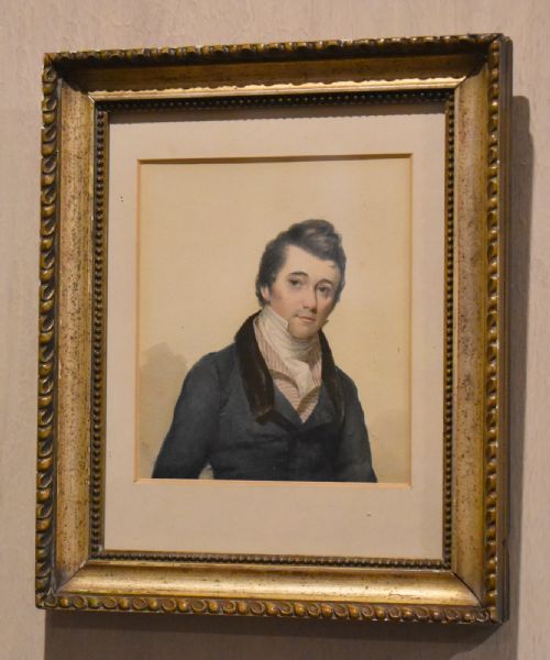 FINE REGENCY WATERCOLOUR PORTRAIT - ADDITIONAL PHOTO 1