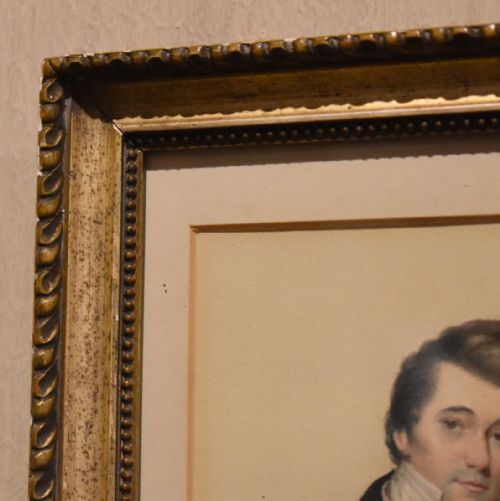 FINE REGENCY WATERCOLOUR PORTRAIT - ADDITIONAL PHOTO 4