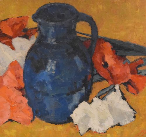 SUPERB STILL LIFE OIL PAINTING BY JAMES FRY 19111985 - ADDITIONAL PHOTO 3