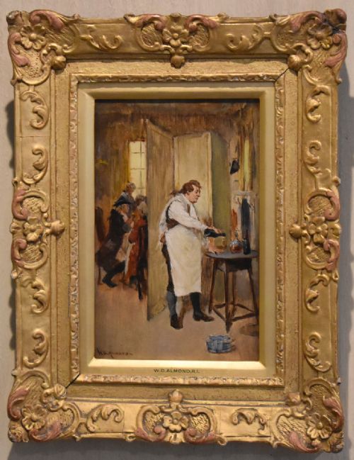 PAIR OF OIL PAINTINGS BY WDALMOND RI 18681916 - ADDITIONAL PHOTO 3