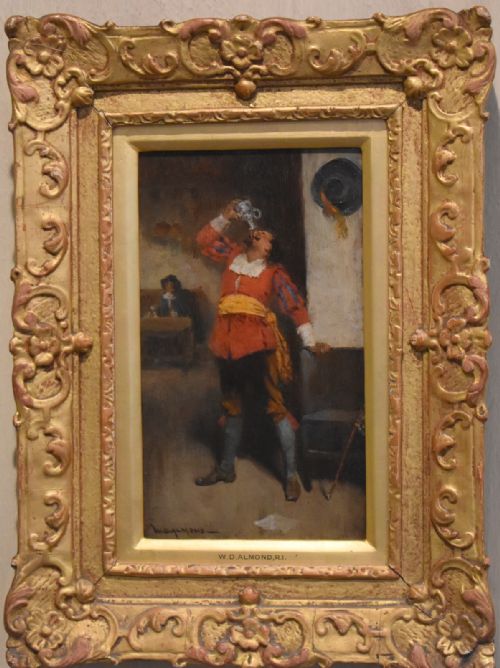 PAIR OF OIL PAINTINGS BY WDALMOND RI 18681916 - ADDITIONAL PHOTO 7