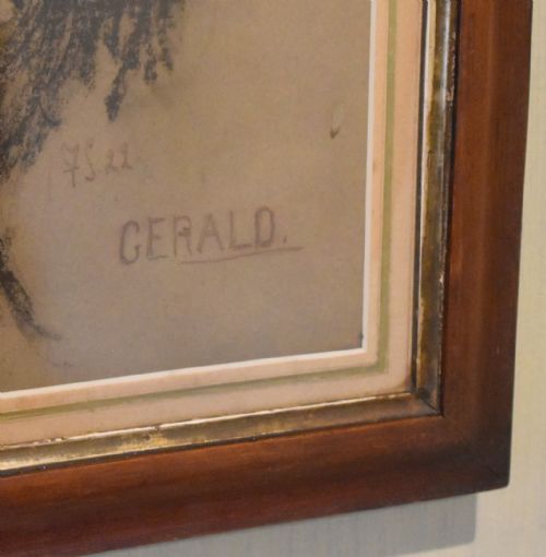 PASTEL DOG PORTRAIT BY WASDELL TRICKET - ADDITIONAL PHOTO 5
