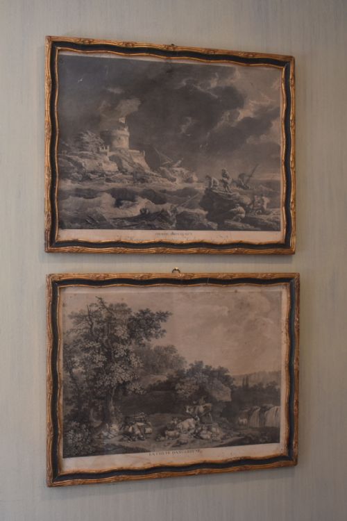 pair of eighteenth century french prints - CATEGORY: ANTIQUE ART - DATED 18TH CENTURY