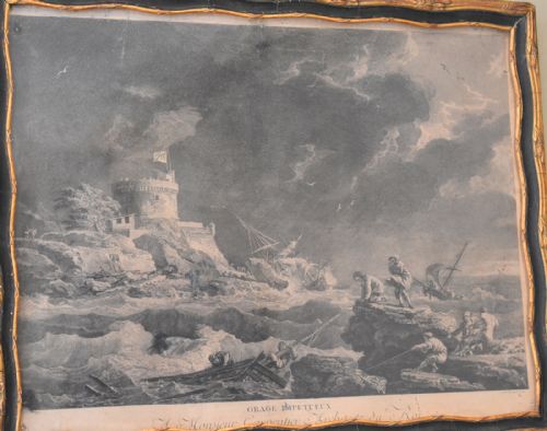 PAIR OF EIGHTEENTH CENTURY FRENCH PRINTS - ADDITIONAL PHOTO 5