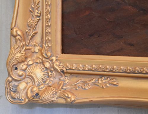 FINE SCOTTISH INTERIOR SCENE OIL PAINTING BY JPDOWNIE - ADDITIONAL PHOTO 5