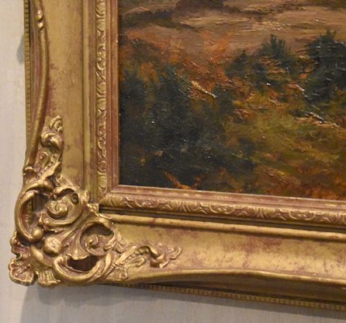 WELSH LANDSCAPE OIL PAINTING BY FRANK T CARTER - ADDITIONAL PHOTO 7