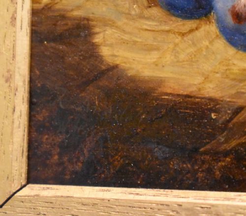 SUPERB VICTORIAN STILL LIFE OIL PAINTING BY RICHARD ANSDELL - ADDITIONAL PHOTO 8