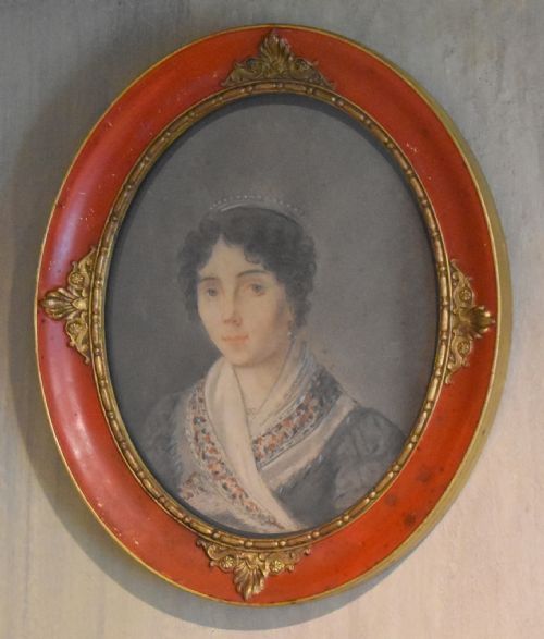 PAIR OF FRENCH WATERCOLOUR PORTRAITS - ADDITIONAL PHOTO 5