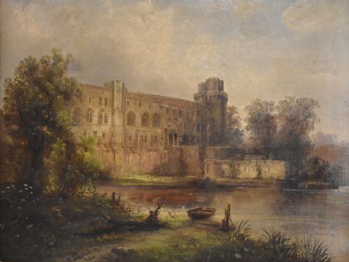 PAIR OF VICTORIAN OIL PAINTINGS BY MSINCLAIR - ADDITIONAL PHOTO 8