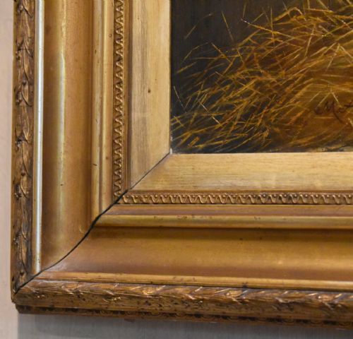 SUPERB VICTORIAN SHIRE HORSE OIL PAINTING - ADDITIONAL PHOTO 6
