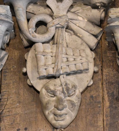 SET OF THREE GEORGIAN PLASTER WALL BRACKETS - ADDITIONAL PHOTO 8