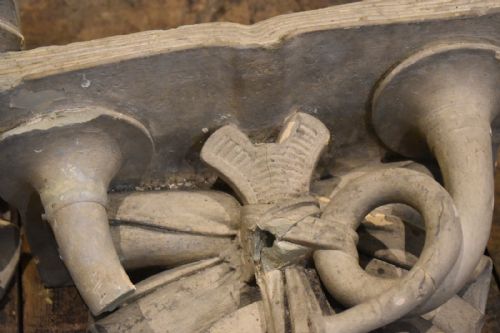 SET OF THREE GEORGIAN PLASTER WALL BRACKETS - ADDITIONAL PHOTO 15