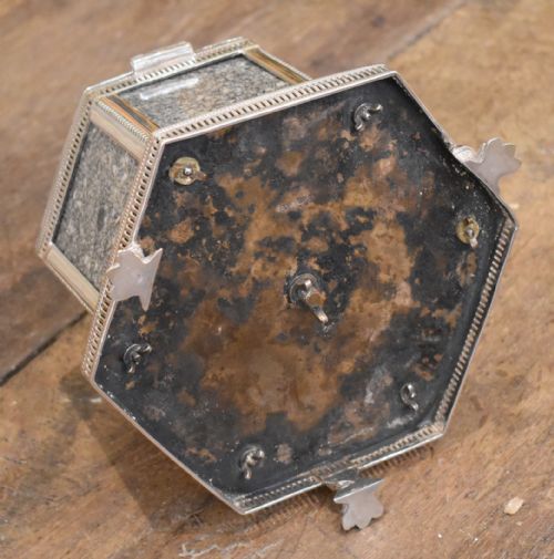 FINE VICTORIAN SILVER PLATE BISCUIT BOX OR BARREL - ADDITIONAL PHOTO 7