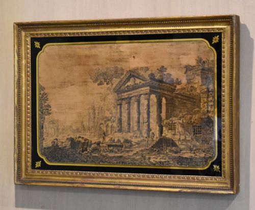regency neoclassical needlework - CATEGORY: ANTIQUE MISCELLANEOUS - DATED REGENCY