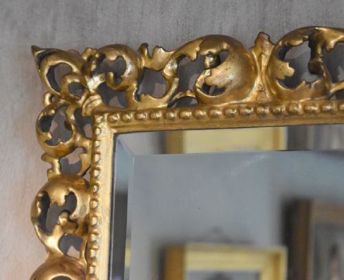 FLORENTINE GILTWOOD MIRROR - ADDITIONAL PHOTO 1