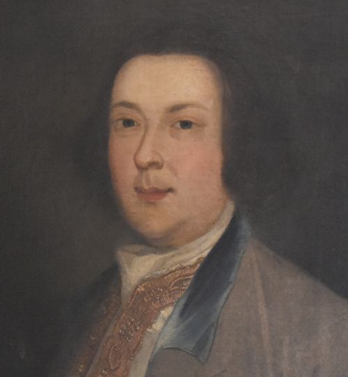 FINE GEORGIAN OIL PORTRAIT OF A GENTLEMAN - ADDITIONAL PHOTO 4