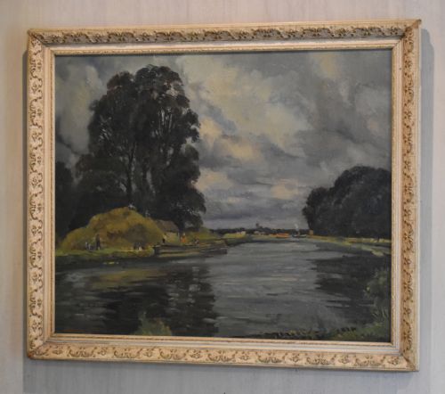 WELSH LANDSCAPE OIL PAINTING BY DONALD H FLOYD 18921965 - ADDITIONAL PHOTO 4