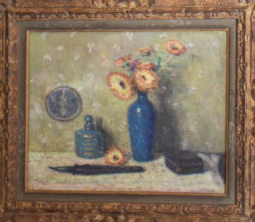 FRENCH IMPRESSIONIST STILL LIFE OIL PAINTING - ADDITIONAL PHOTO 2