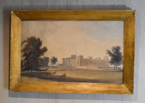 SET OF SIX LATE GEORGIAN PRINTS VIEWS OF WINDSOR CASTLE - ADDITIONAL PHOTO 2