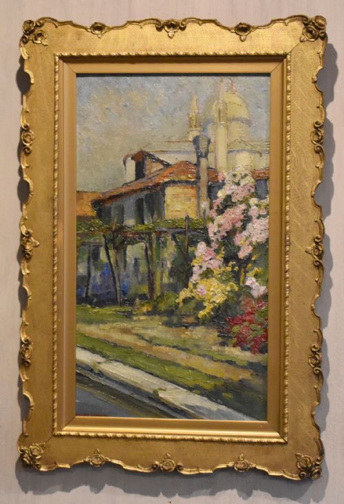 VENETIAN SCENE OIL PAINTING - ADDITIONAL PHOTO 1