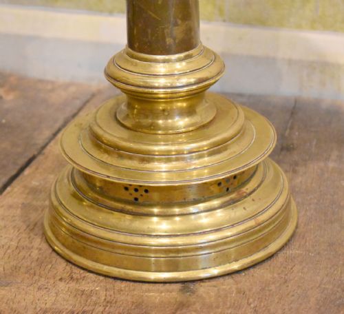 PAIR OF LARGE VICTORIAN GOTHIC REVIVAL CANDLESTICKS - ADDITIONAL PHOTO 5
