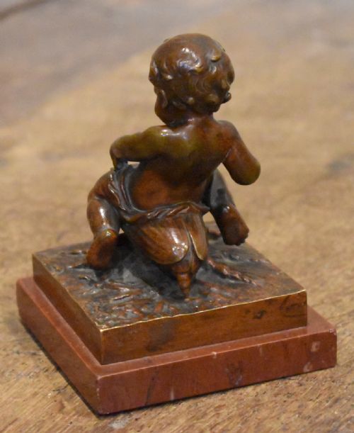A FINE QUALITY BRONZE BY AUGUSTE MOREAU - ADDITIONAL PHOTO 2