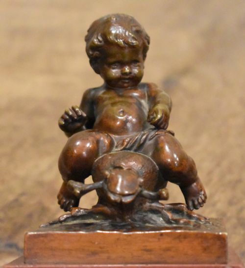 A FINE QUALITY BRONZE BY AUGUSTE MOREAU - ADDITIONAL PHOTO 4