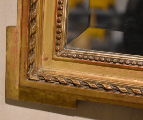 FINE QUALITY GILT WALL MIRROR WITH MUSICAL MOTIFS - ADDITIONAL PHOTO 5