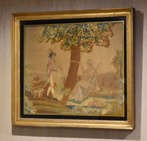 GEORGIAN NEEDLEWORK TITLED TANCRED - ADDITIONAL PHOTO 1