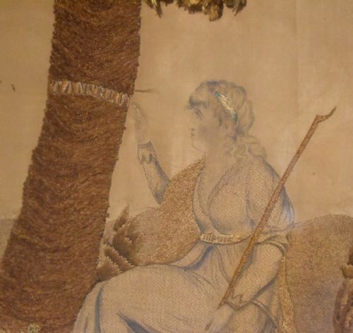 GEORGIAN NEEDLEWORK TITLED TANCRED - ADDITIONAL PHOTO 5