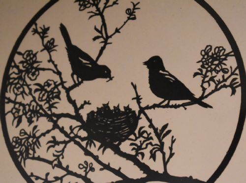 NESTING BIRDS SILHOUETTE - ADDITIONAL PHOTO 3