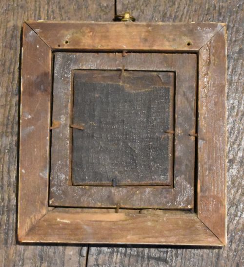 MINIATURE OIL PORTRAIT OF AN OLD MAN - ADDITIONAL PHOTO 6