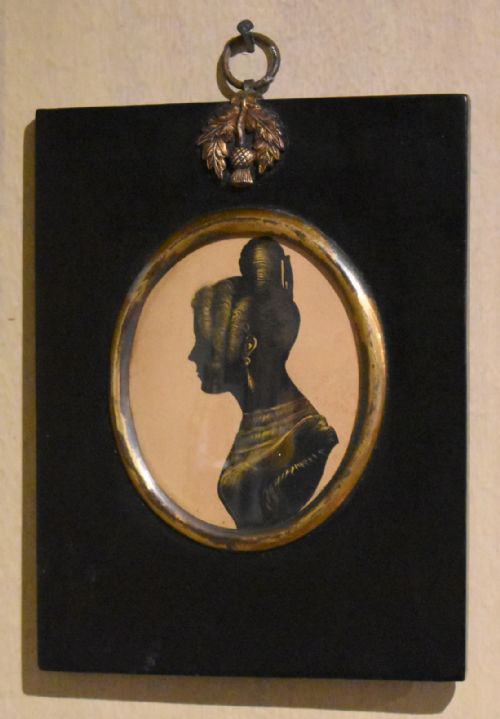 A FINE PAIR OF LATE REGENCY SILHOUETTES - ADDITIONAL PHOTO 2