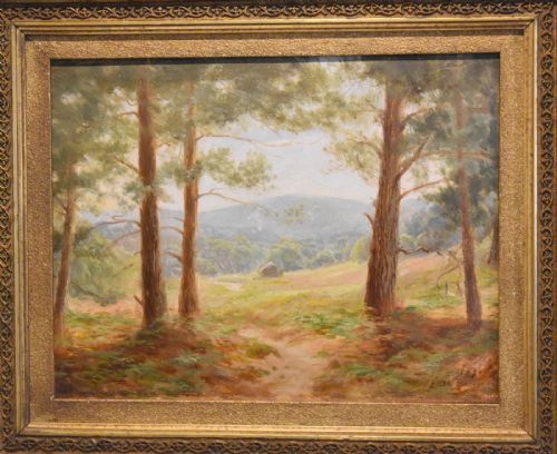 AT SEAL CHART SEVENOAKS OIL PAINTING BY ALBERT STARLING - ADDITIONAL PHOTO 2