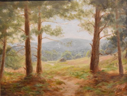 AT SEAL CHART SEVENOAKS OIL PAINTING BY ALBERT STARLING - ADDITIONAL PHOTO 3