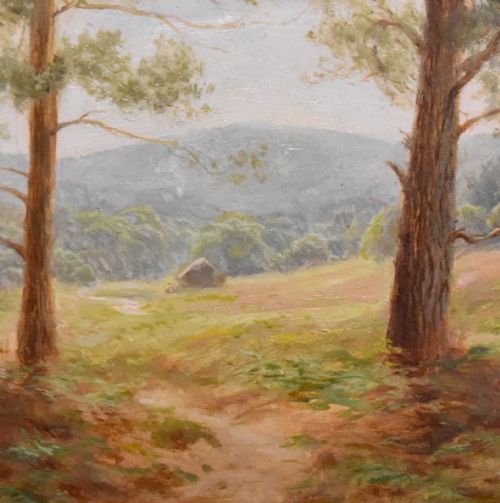 AT SEAL CHART SEVENOAKS OIL PAINTING BY ALBERT STARLING - ADDITIONAL PHOTO 4