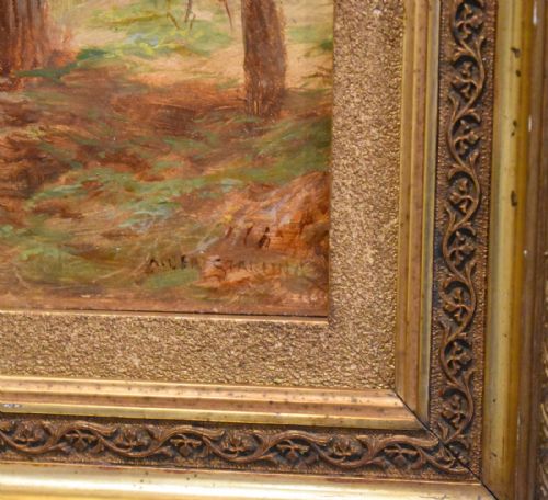 AT SEAL CHART SEVENOAKS OIL PAINTING BY ALBERT STARLING - ADDITIONAL PHOTO 5