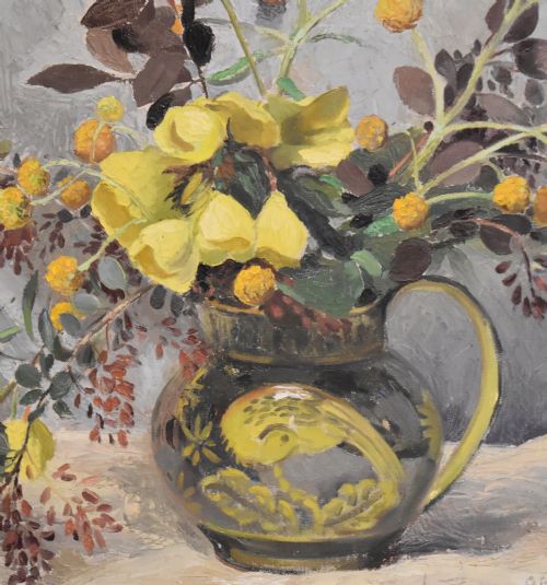 STILL LIFE OIL PAINTING BY COLIN CAMPBELL - ADDITIONAL PHOTO 4