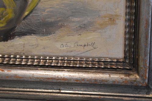 STILL LIFE OIL PAINTING BY COLIN CAMPBELL - ADDITIONAL PHOTO 5