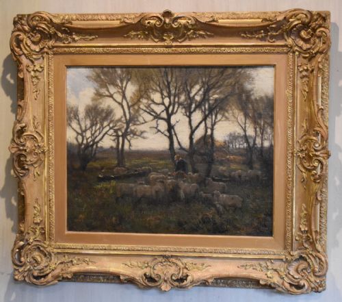 OIL PAINTING BY JOHN RABONE HARVEY - ADDITIONAL PHOTO 1