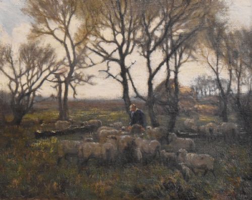 OIL PAINTING BY JOHN RABONE HARVEY - ADDITIONAL PHOTO 2