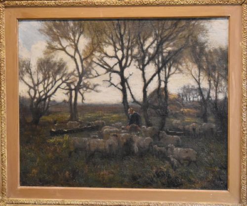 OIL PAINTING BY JOHN RABONE HARVEY - ADDITIONAL PHOTO 3