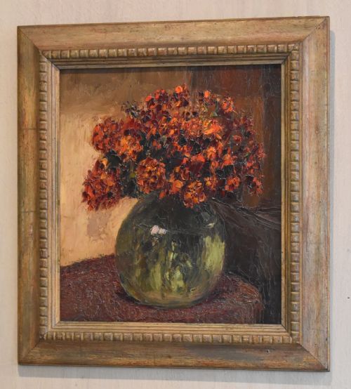 STILL LIFE OIL PAINTING BY PIERO SANSALVATORE - ADDITIONAL PHOTO 1